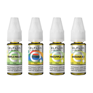 5mg ELFLIQ Nic Salt par Elf Bar - 10ml Vape Juice (50VG/50PG)