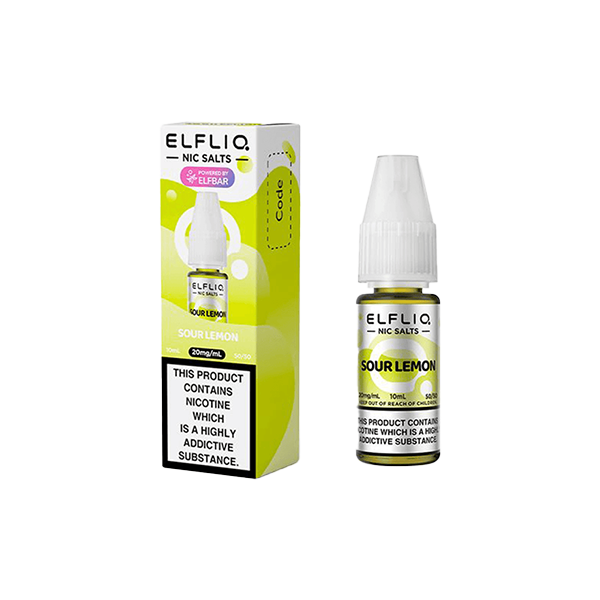 5mg ELFLIQ Nic Salt by Elf Bar - 10ml Vape Juice (50VG/50PG)
