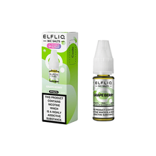 Charger l'image dans la visionneuse de galerie, 5mg ELFLIQ Nic Salt par Elf Bar - 10ml Vape Juice (50VG/50PG)
