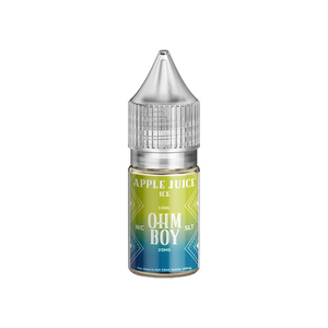 Ohm Boy SLT 20 mg Nic Salt - 10 ml Flavorsome Ice Collection (50VG/50PG)