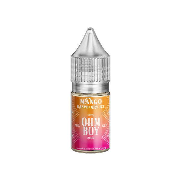 Ohm Boy SLT 20mg Nic Salt - 10ml Flavorsome Ice Collection (50VG/50PG)