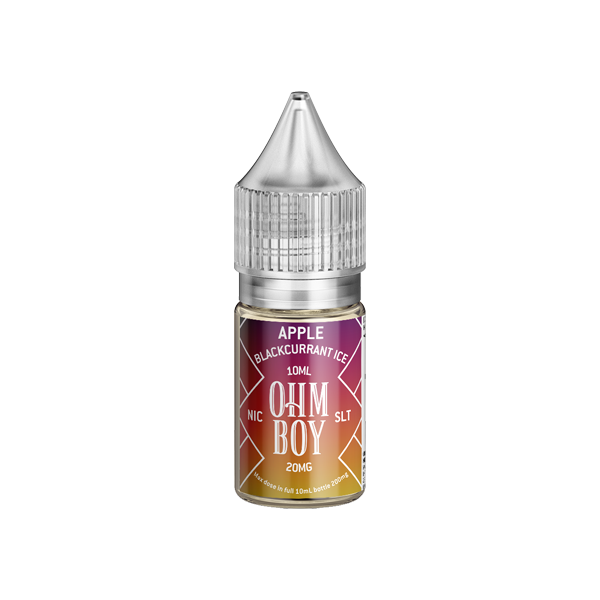 Ohm Boy SLT 20mg Nic Salt - 10ml Flavorsome Ice Collection (50VG/50PG)
