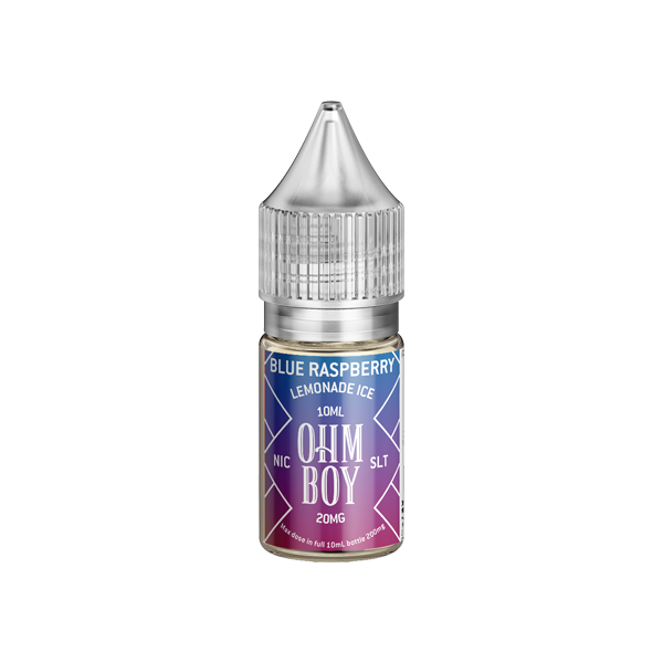 Ohm Boy SLT 20mg Nic Salt - 10ml Flavorsome Ice Collection (50VG/50PG)