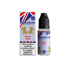 Load image into Gallery viewer, 3mg Signature Vapours TPD 10ml E-Liquid (50VG/50PG)
