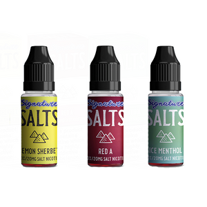 20mg Signature Salts By Signature Vapors 10ml Nic Salt (50VG/50PG) (KUP 1 ZÍSKEJTE 1 ZDARMA)