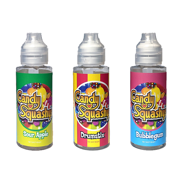 Candy Squash E-liquid Collection by Signature Vapours - 100ml 0mg (50VG/50PG)