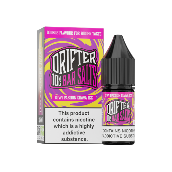 Load image into Gallery viewer, 10mg Drifter Bar Nicotine Salts - 10ml Smooth Vaping Blend (50VG/50PG)
