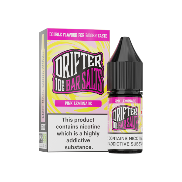 10mg Drifter Bar Nicotine Salts - 10ml Smooth Vaping Blend (50VG/50PG)
