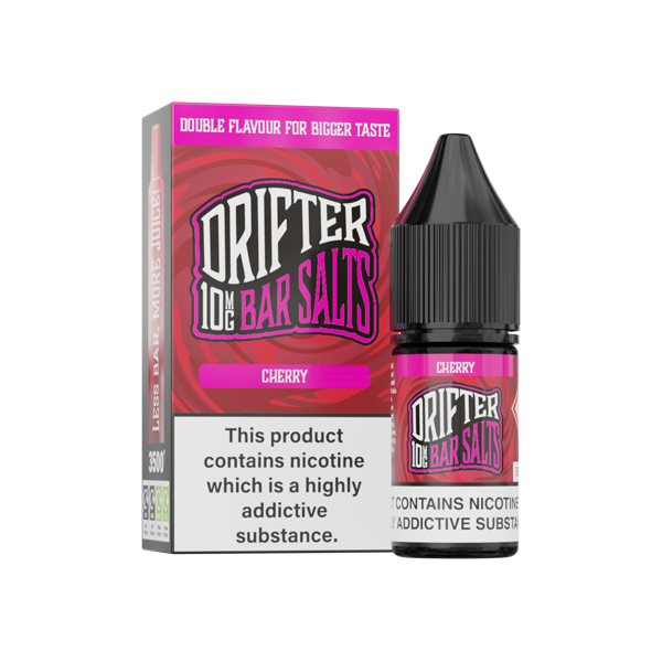 10mg Drifter Bar Nicotine Salts - 10ml Smooth Vaping Blend (50VG/50PG)