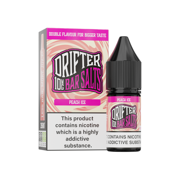 10mg Drifter Bar Nicotine Salts - 10ml Smooth Vaping Blend (50VG/50PG)