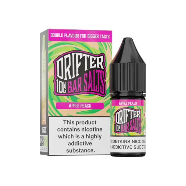 Load image into Gallery viewer, 10mg Drifter Bar Nicotine Salts - 10ml Smooth Vaping Blend (50VG/50PG)
