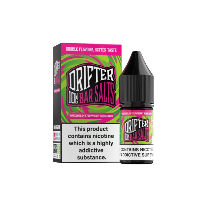 Load image into Gallery viewer, 10mg Drifter Bar Nicotine Salts - 10ml Smooth Vaping Blend (50VG/50PG)
