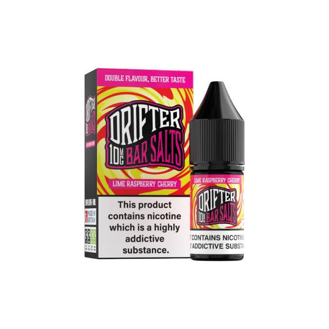 Load image into Gallery viewer, 10mg Drifter Bar Nicotine Salts - 10ml Smooth Vaping Blend (50VG/50PG)
