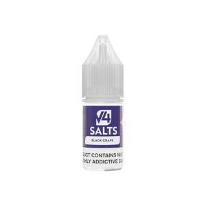 E-Lichid V4 Vapor 5mg Nic Salt - Sticle de 10 ml cu 15 opțiuni de aromă (50VG/50PG)