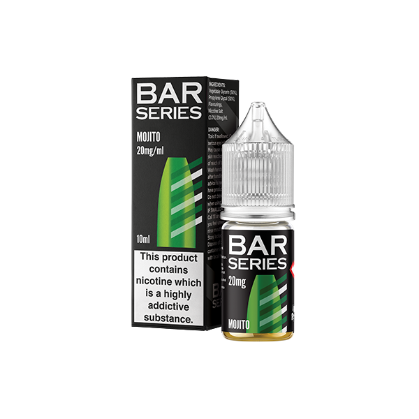 20mg Nic Salt Bar Series - 10ml Flavour Burst E-liquids (50VG/50PG)