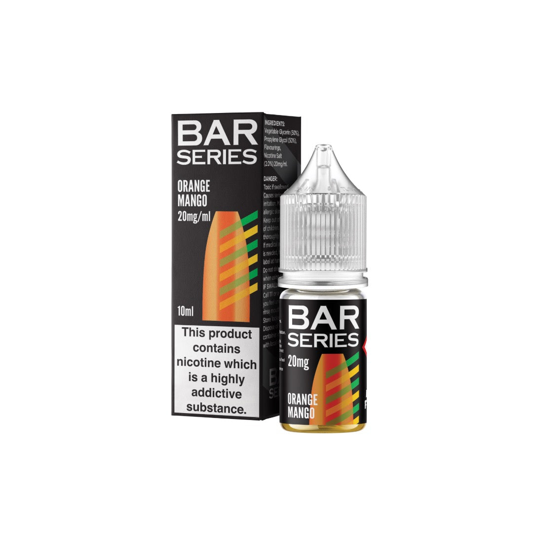20mg Nic Salt Bar Series - 10ml Flavour Burst E-liquids (50VG/50PG)