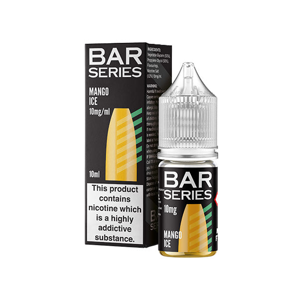 10ml 10mg Nic Salt Bar Series - Classic Flavours for MTL Vaping