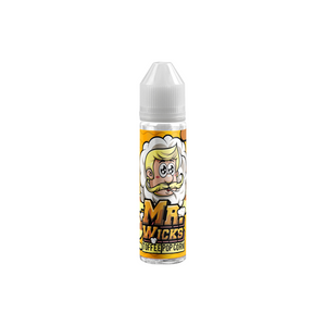 Mr Wicks 50ml Shortfill E-Liquid - 0mg Nicotine (70VG/30PG) - Irresistible Flavours