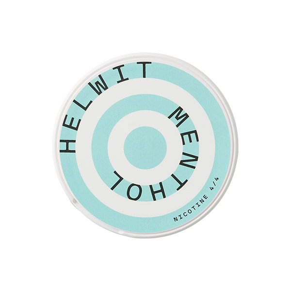 HELWIT Refreshing Menthol 12mg Nicotine Pouches - 20 Count - Nicotine Pouches