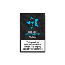 Laad de afbeelding in de galerijkijker, Rock Salt Nic Salt By Alfa Labs 20MG 10ml (50PG/50VG)
