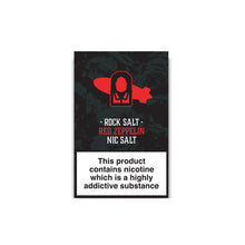 Laad de afbeelding in de galerijkijker, Rock Salt Nic Salt By Alfa Labs 20MG 10ml (50PG/50VG)
