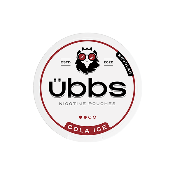 6mg Übbs Cola Ice Nicotine Pouches - 20 Convenient and Refreshing Pouches