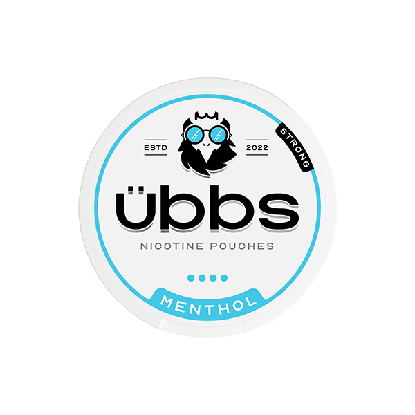 11mg Übbs Menthol Nicotine Pouches - 20 Convenient Packs