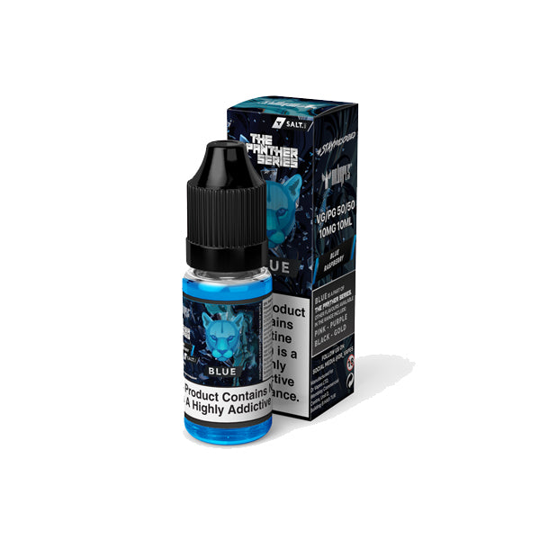 10mg Blue Panther no Dr Vapes 10ml niķa sāls (50VG/50PG)