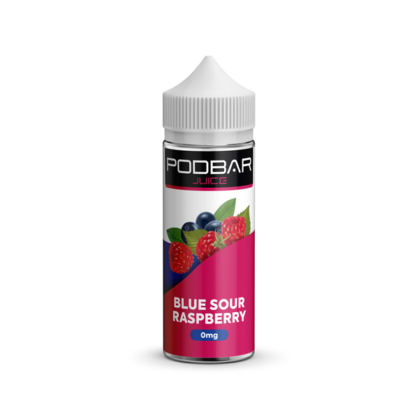 Kingston Podbar Juice 100ml Shortfill - 12 Flavors, 0mg Nicotine (50VG/50PG)