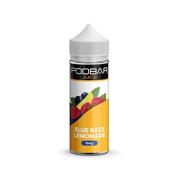 Kingston Podbar Juice 100ml Shortfill - 12 Flavors, 0mg Nicotine (50VG/50PG)