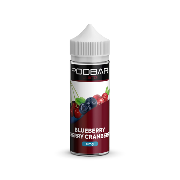 Kingston Podbar Juice 100ml Shortfill - 12 Flavors, 0mg Nicotine (50VG/50PG)