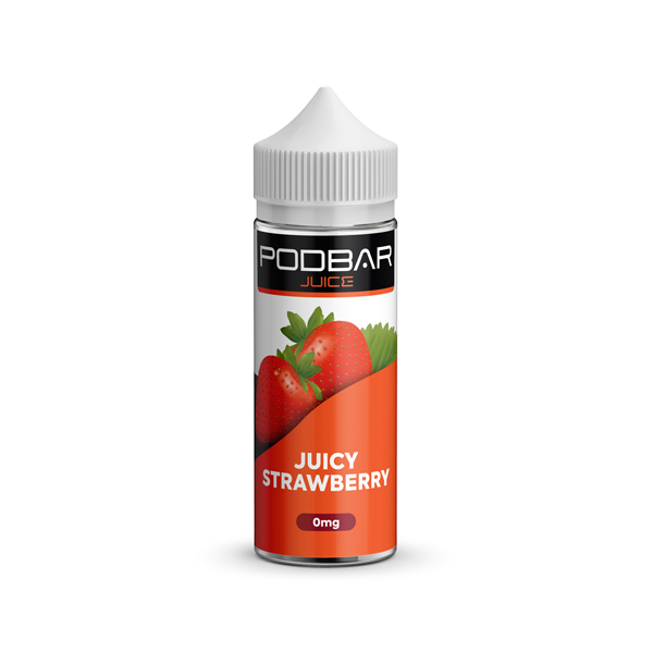 Kingston Podbar Juice 100ml Shortfill - 12 Flavors, 0mg Nicotine (50VG/50PG)