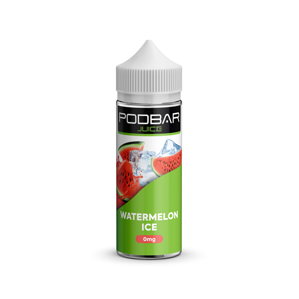 Kingston Podbar Juice 100ml Shortfill - 12 Flavors, 0mg Nicotine (50VG/50PG)