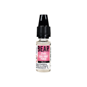 20mg Bear Flavors Vape 10ml Nic Salts (50VG/50PG)