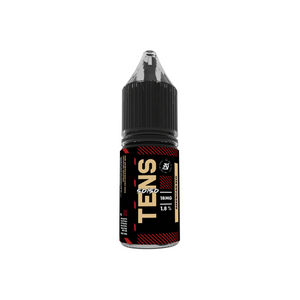 Tens 50/50 6mg Freebase E-Liquid 10ml - Full Box of 10 Exciting Flavours (50VG/50PG)