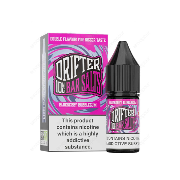 10mg Drifter Bar Nicotine Salts - 10ml Smooth Vaping Blend (50VG/50PG)