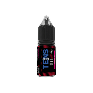 Confezione varietà di e-liquid da 18 mg Tens 50/50 da 10 ml - Scatola completa da 10 gusti