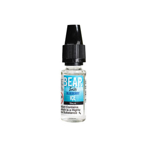 10 mg de hielo con sabores de oso, 10 ml de sales de nic (50PG/50VG)