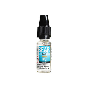 20mg bear flavours ice 10ml nic solí (50pg/50vg)