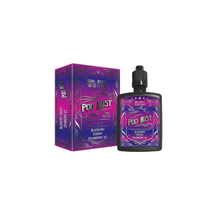 0 mg Pod Mist Midfill 40 ml Shortfill E-Liquid (50VG/50PG) – Vielseitige Geschmacksrichtungen für MTL-Dampfen