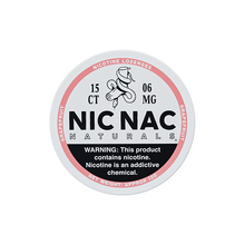 Load image into Gallery viewer, 6mg Nic Nac Naturals Nicotine - 15 Lozenge Tablets
