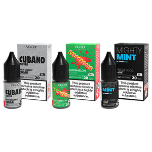 VGOD 20mg Nic Salt 10ml - Suc premium de vaporizare pentru capsule (50VG/50PG)