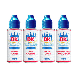 DK snídaně 100 ml Shortfill 0 mg (70 VG/30 PG)