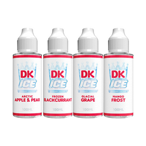 DK Ice 100 ml Shortfill E-Liquid — 0 mg nikotīna (70VG/30PG)