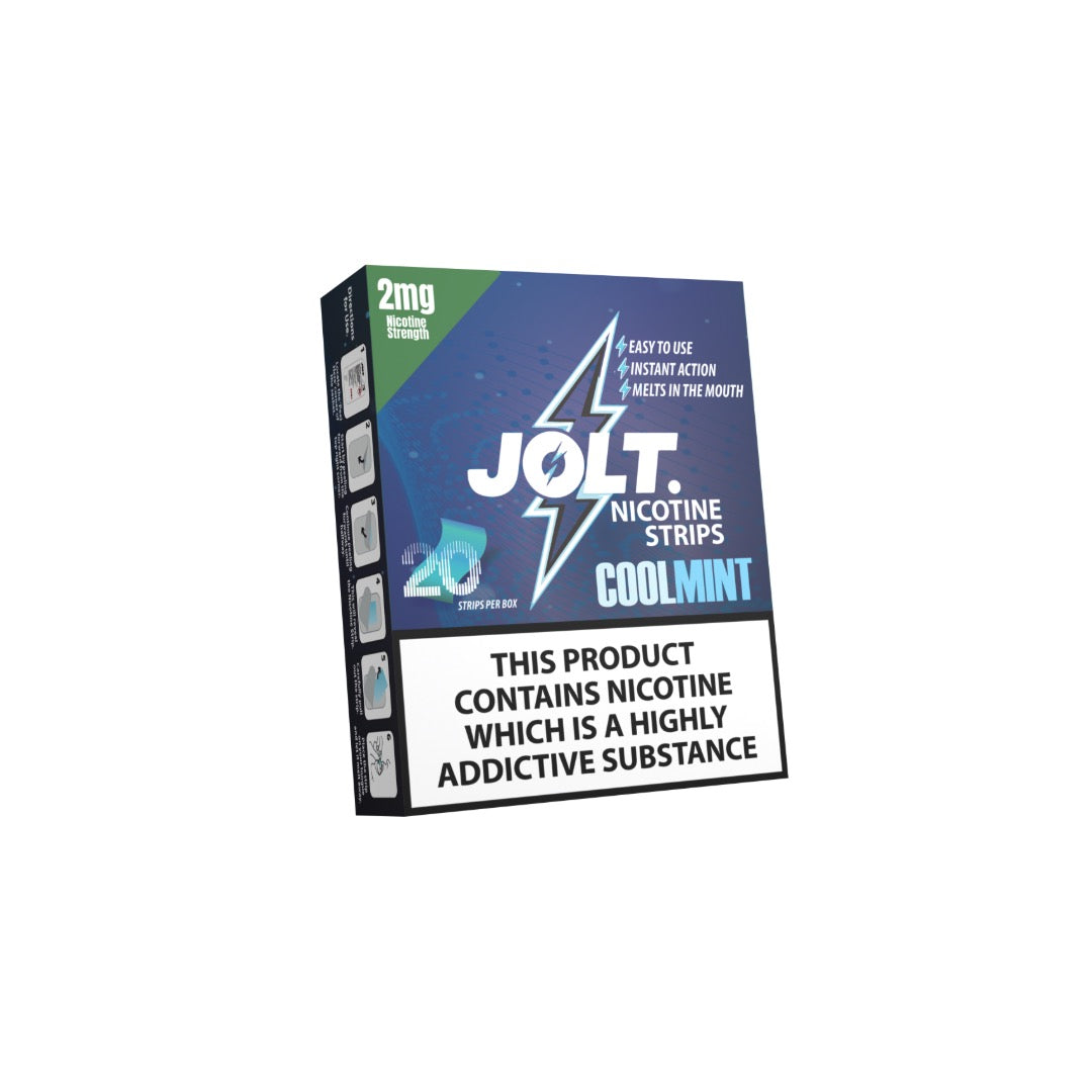 JOLT 2 mg Bandes solubles à la nicotine sans fumée - 20 saveurs