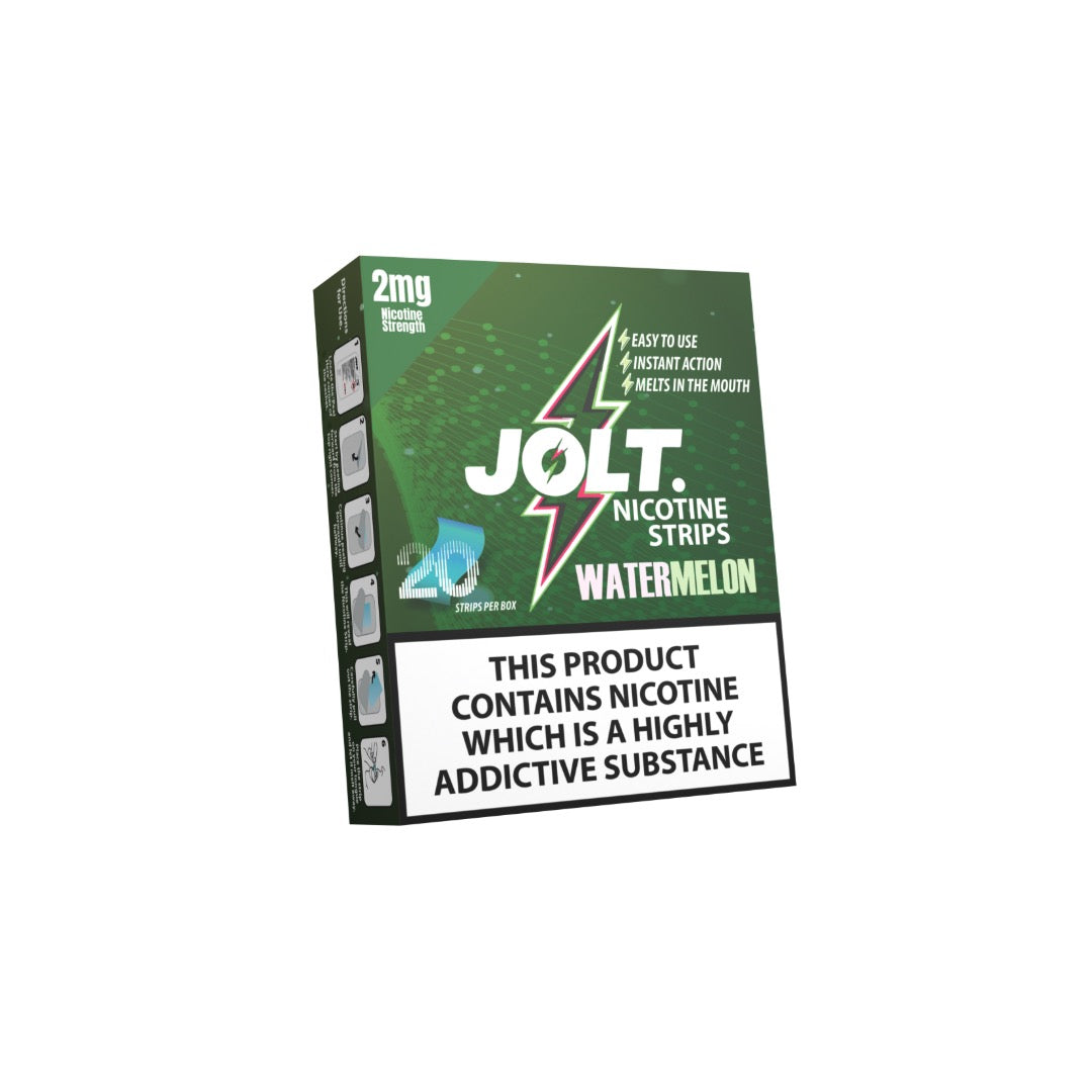 JOLT 2 mg Bandes solubles à la nicotine sans fumée - 20 saveurs