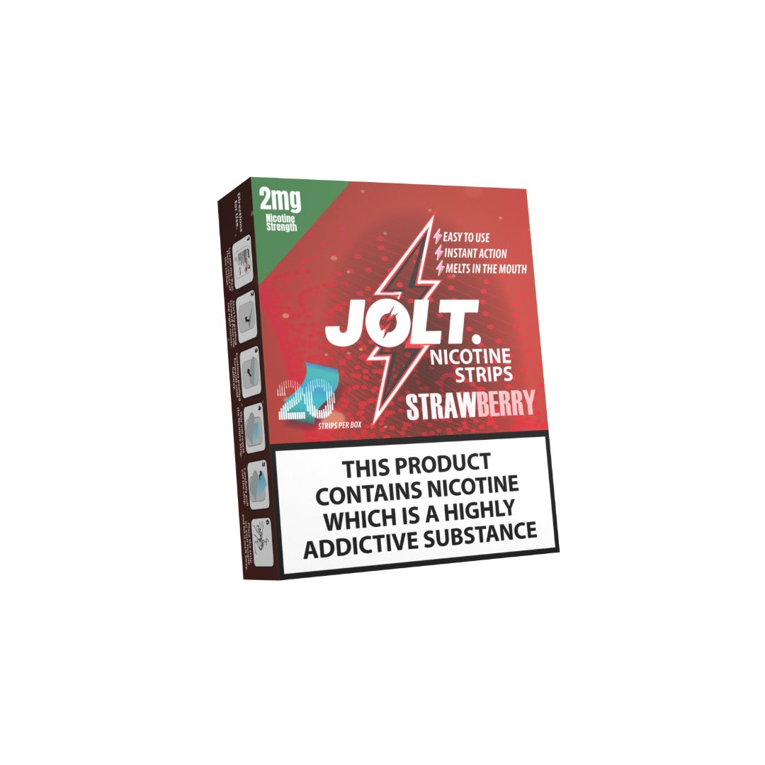 JOLT 2 mg Bandes solubles à la nicotine sans fumée - 20 saveurs
