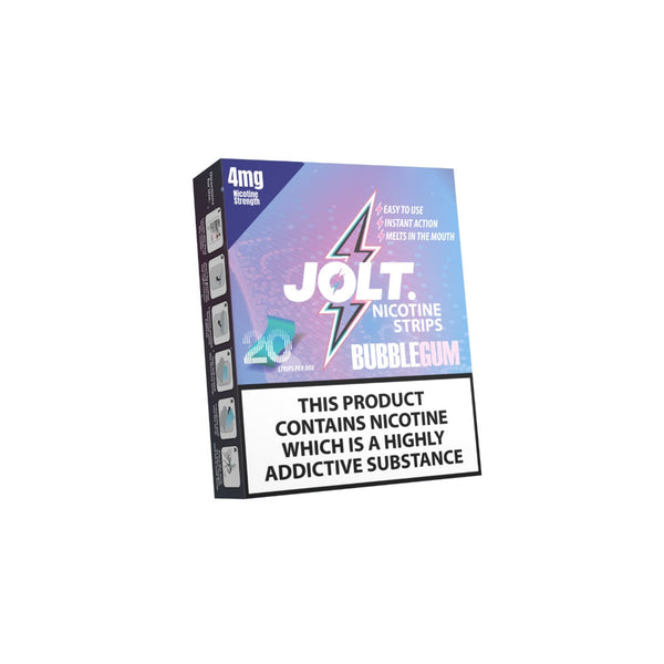 4mg JOLT Nicotine Dissolving Strips - 20 Count Pack - Nicotine Pouches