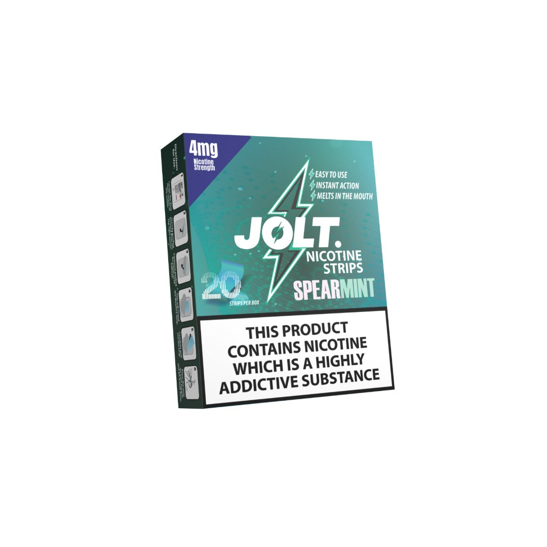 Bandes dissolvantes de nicotine JOLT de 4 mg - Paquet de 20 unités