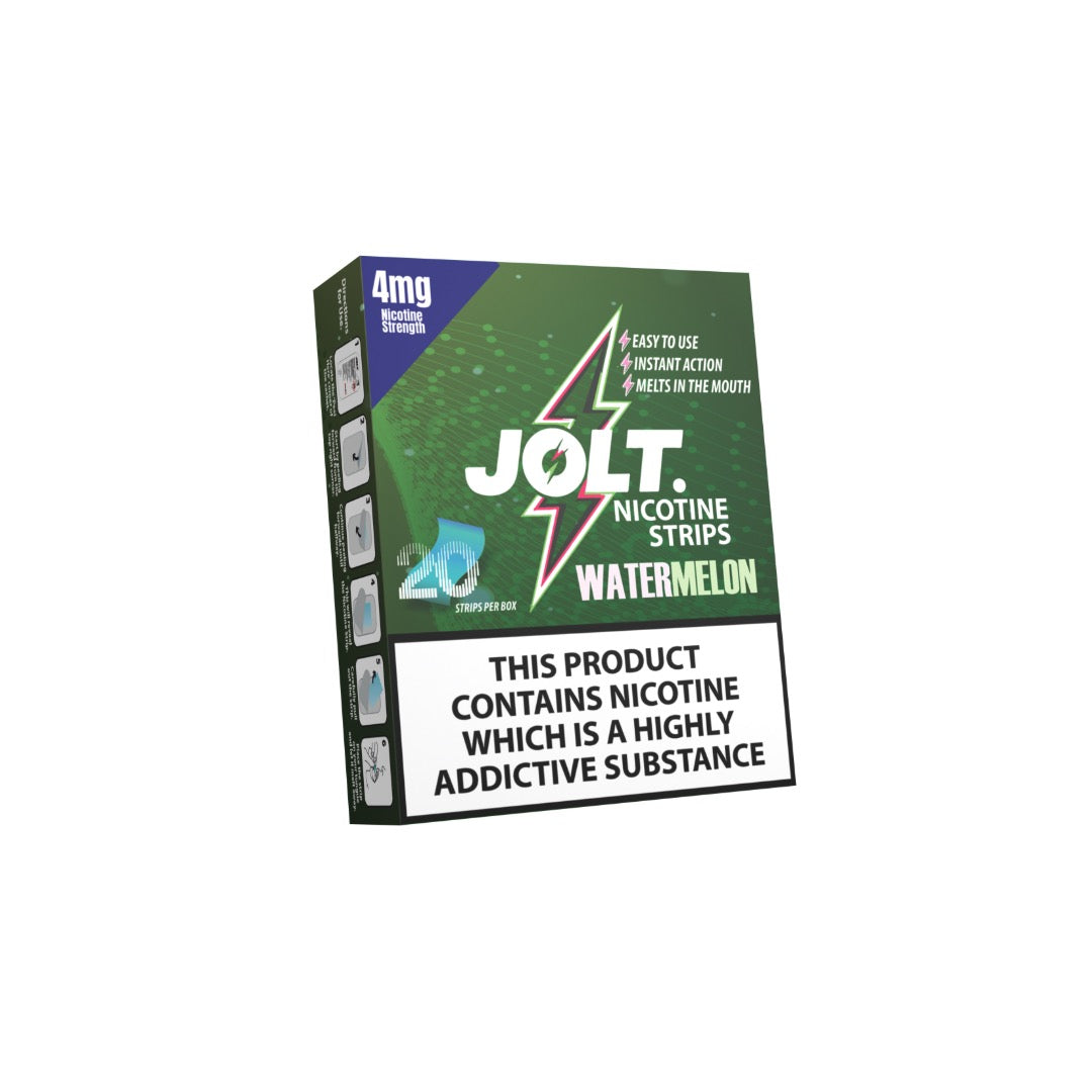 Bandes dissolvantes de nicotine JOLT de 4 mg - Paquet de 20 unités